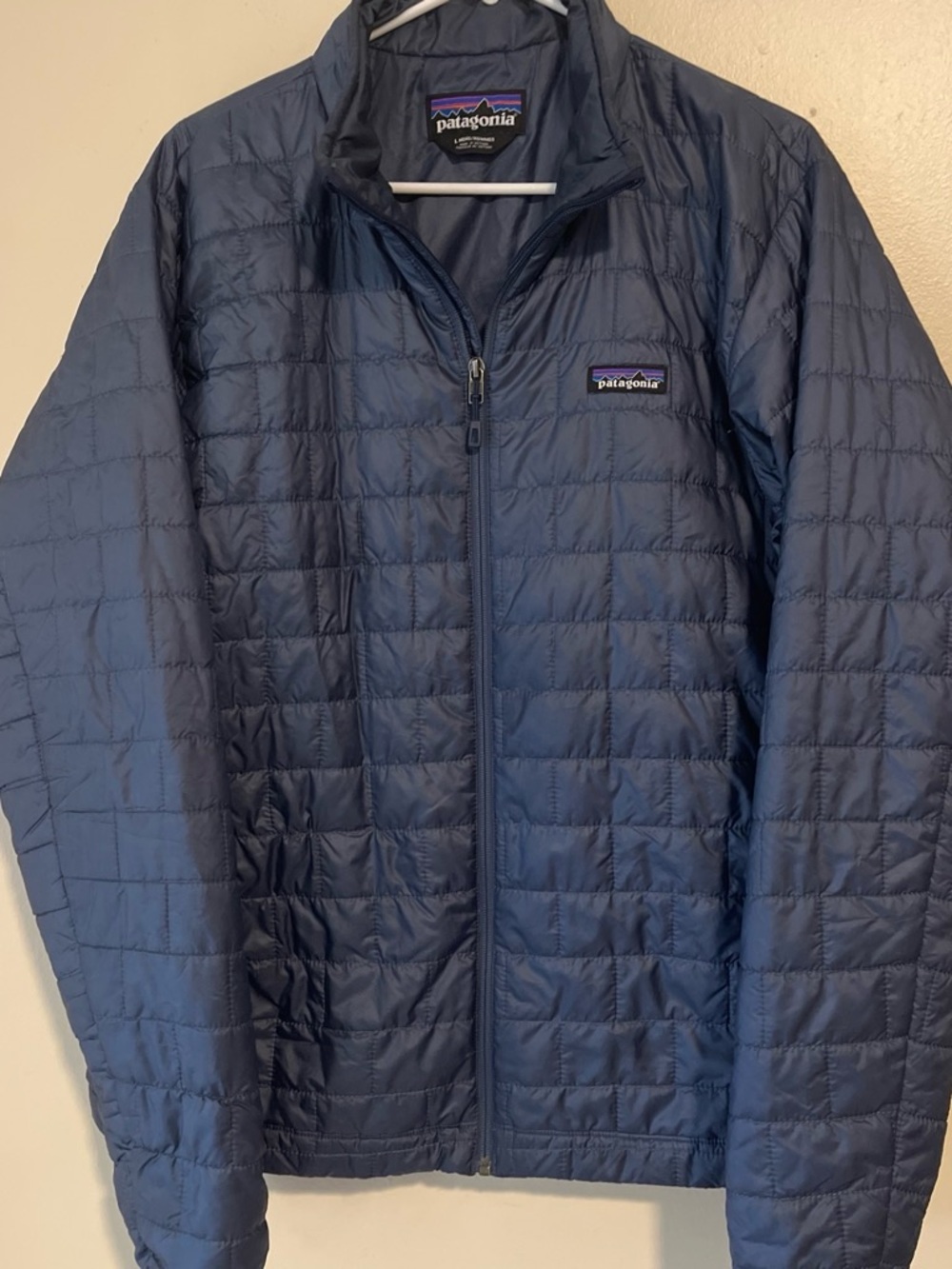 Patagonia Navy Quilted Lightweight Insulated Puffer Jacket